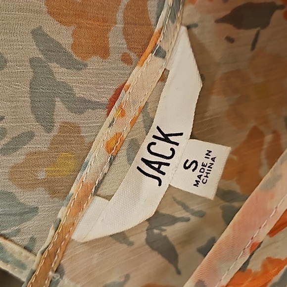 💕JACK BB DAKOTA💕 Sleeveless Blouse ~ Floral Print Small S NWOT - Picture 6 of 6